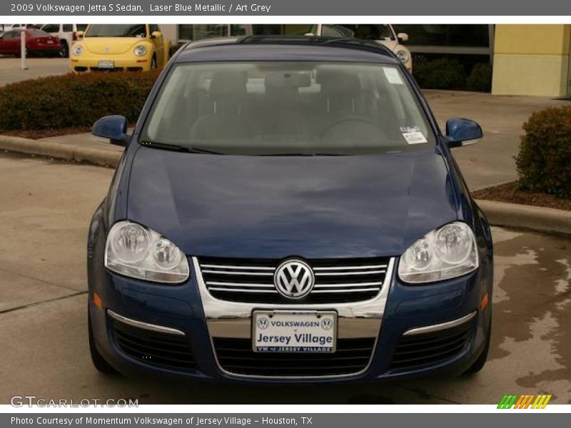 Laser Blue Metallic / Art Grey 2009 Volkswagen Jetta S Sedan