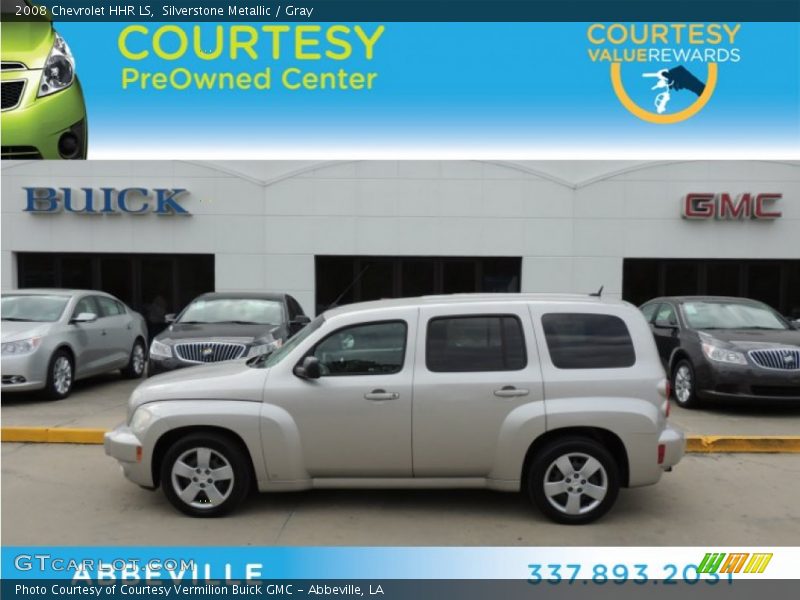 Silverstone Metallic / Gray 2008 Chevrolet HHR LS