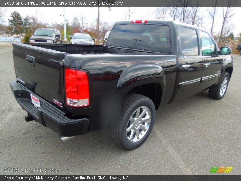 Onyx Black / Ebony 2013 GMC Sierra 1500 Denali Crew Cab AWD