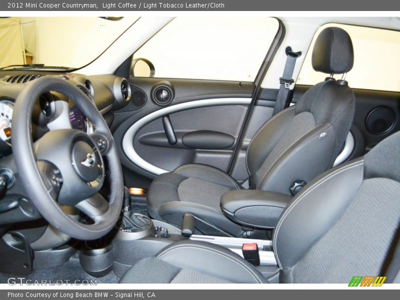  2012 Cooper Countryman Light Tobacco Leather/Cloth Interior