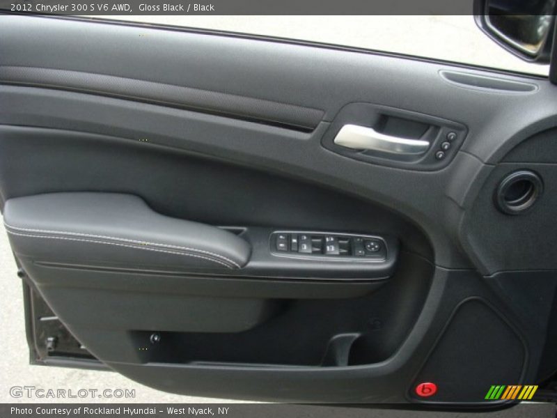 Gloss Black / Black 2012 Chrysler 300 S V6 AWD