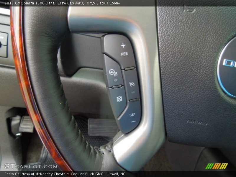 Onyx Black / Ebony 2013 GMC Sierra 1500 Denali Crew Cab AWD