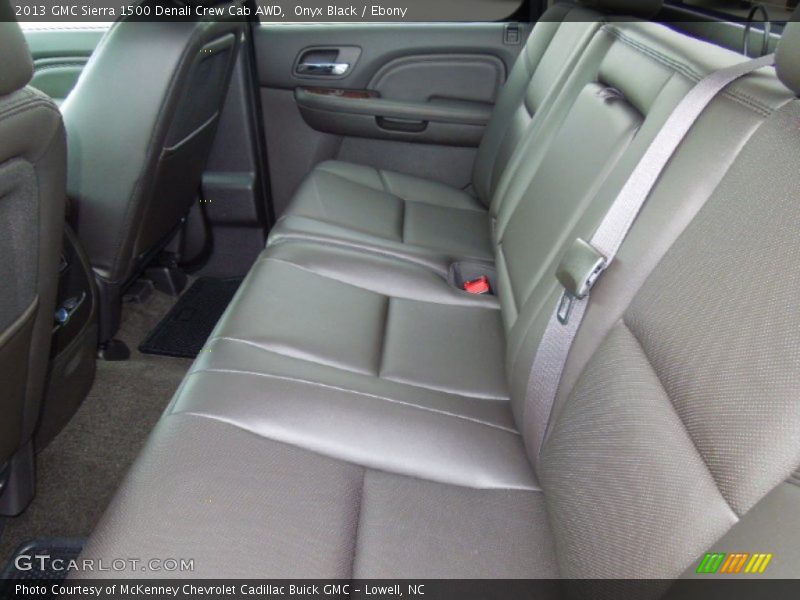 Onyx Black / Ebony 2013 GMC Sierra 1500 Denali Crew Cab AWD