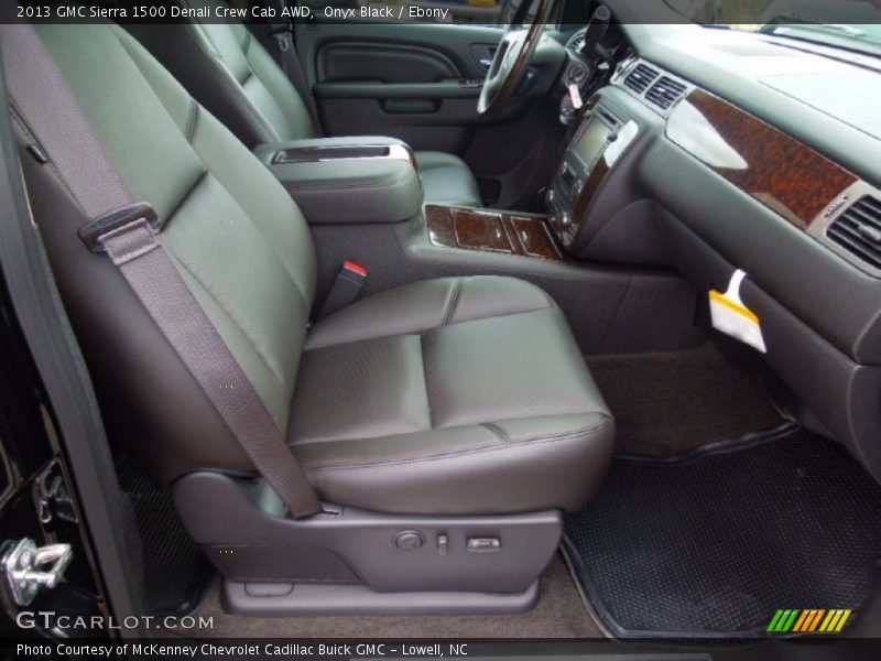 Onyx Black / Ebony 2013 GMC Sierra 1500 Denali Crew Cab AWD