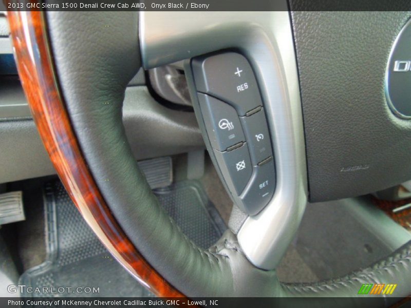 Onyx Black / Ebony 2013 GMC Sierra 1500 Denali Crew Cab AWD