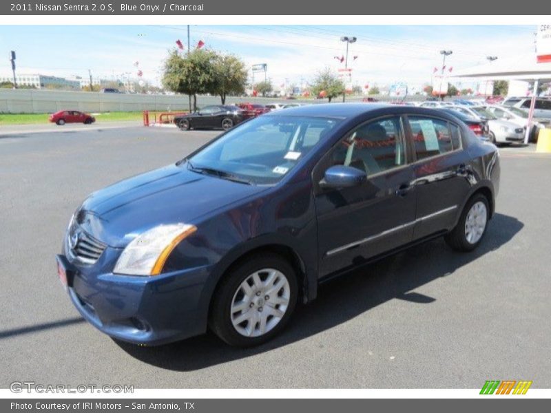 Blue Onyx / Charcoal 2011 Nissan Sentra 2.0 S