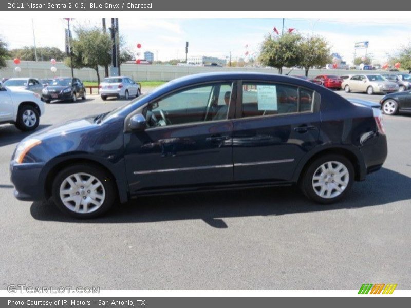 Blue Onyx / Charcoal 2011 Nissan Sentra 2.0 S