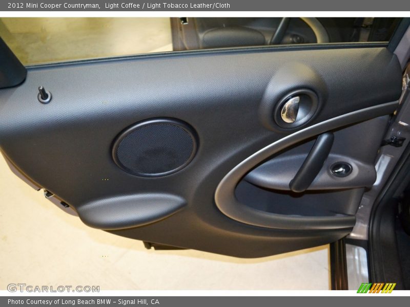 Light Coffee / Light Tobacco Leather/Cloth 2012 Mini Cooper Countryman