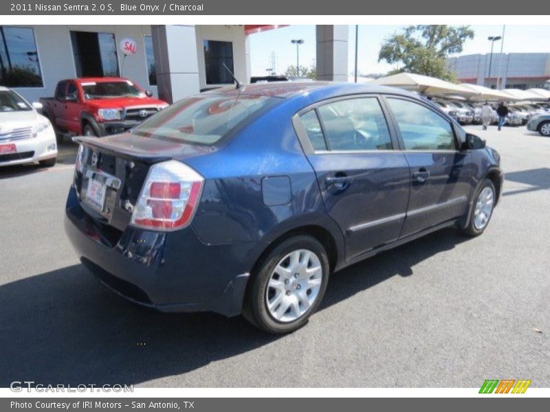 Blue Onyx / Charcoal 2011 Nissan Sentra 2.0 S