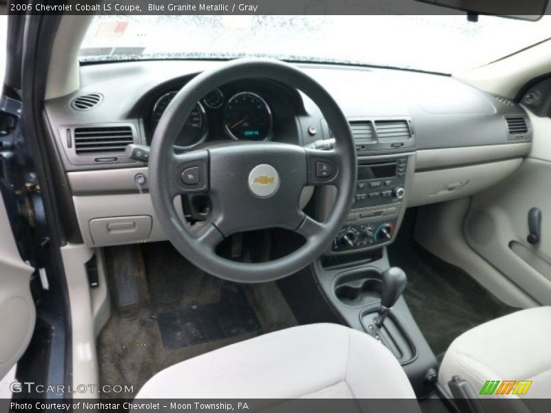 Gray Interior - 2006 Cobalt LS Coupe 