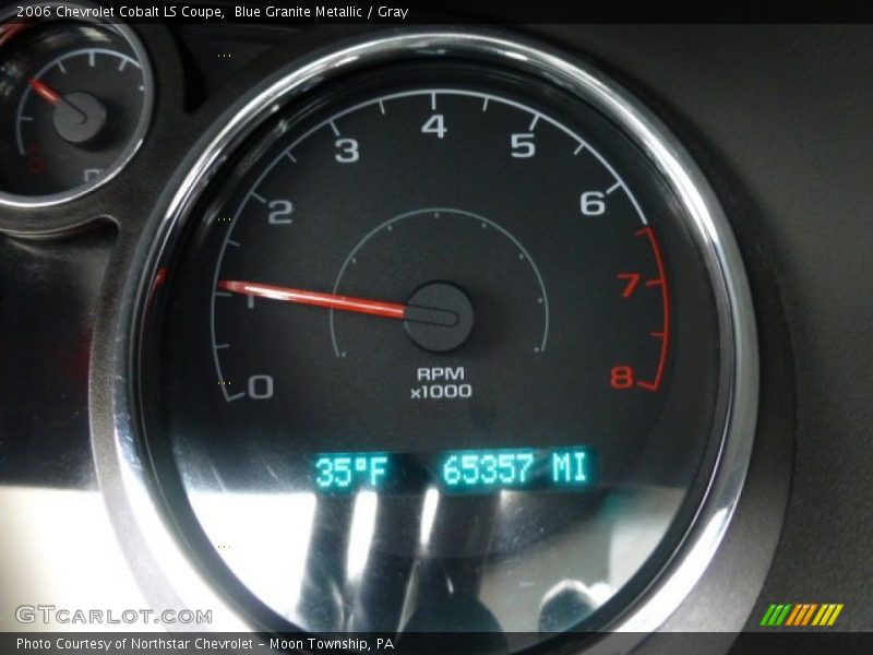 Blue Granite Metallic / Gray 2006 Chevrolet Cobalt LS Coupe
