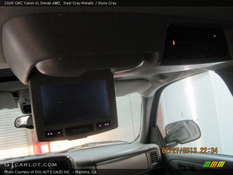 Steel Gray Metallic / Stone Gray 2006 GMC Yukon XL Denali AWD