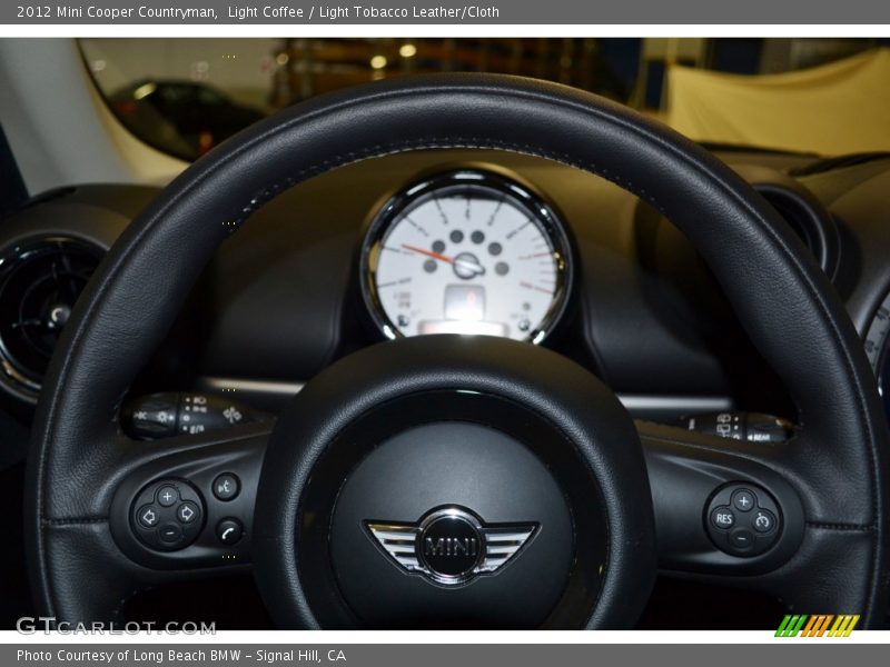 Light Coffee / Light Tobacco Leather/Cloth 2012 Mini Cooper Countryman