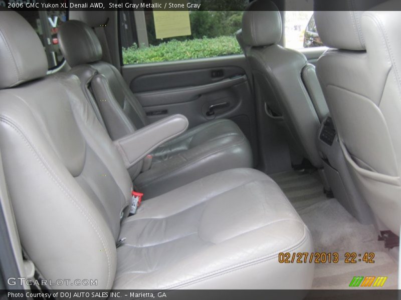 Steel Gray Metallic / Stone Gray 2006 GMC Yukon XL Denali AWD