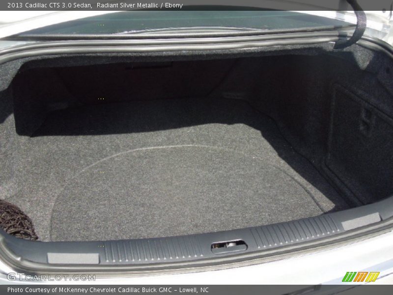  2013 CTS 3.0 Sedan Trunk