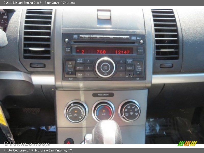 Blue Onyx / Charcoal 2011 Nissan Sentra 2.0 S