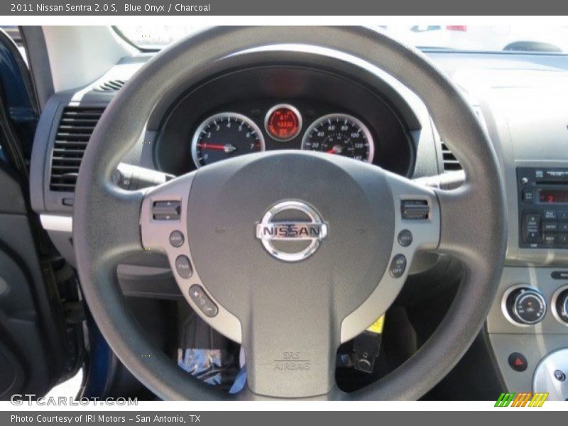 Blue Onyx / Charcoal 2011 Nissan Sentra 2.0 S
