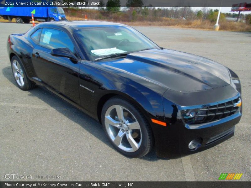 Black / Black 2013 Chevrolet Camaro LT/RS Coupe
