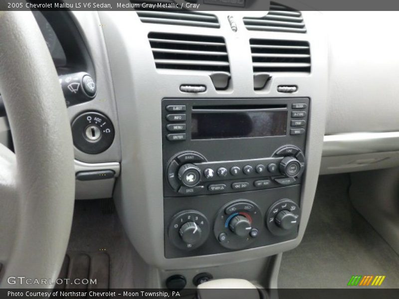 Medium Gray Metallic / Gray 2005 Chevrolet Malibu LS V6 Sedan