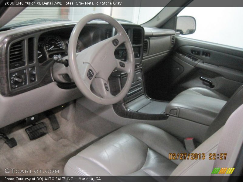 Stone Gray Interior - 2006 Yukon XL Denali AWD 