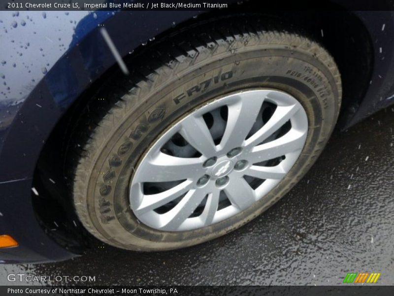Imperial Blue Metallic / Jet Black/Medium Titanium 2011 Chevrolet Cruze LS