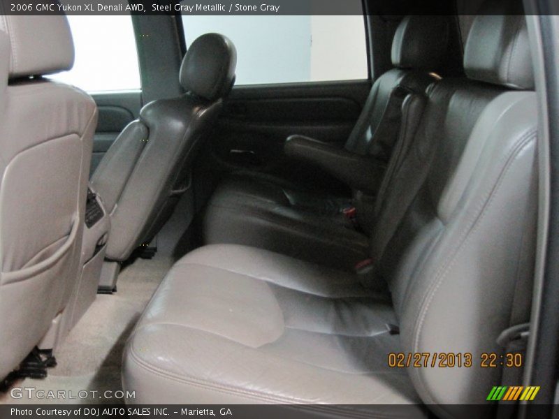 Steel Gray Metallic / Stone Gray 2006 GMC Yukon XL Denali AWD