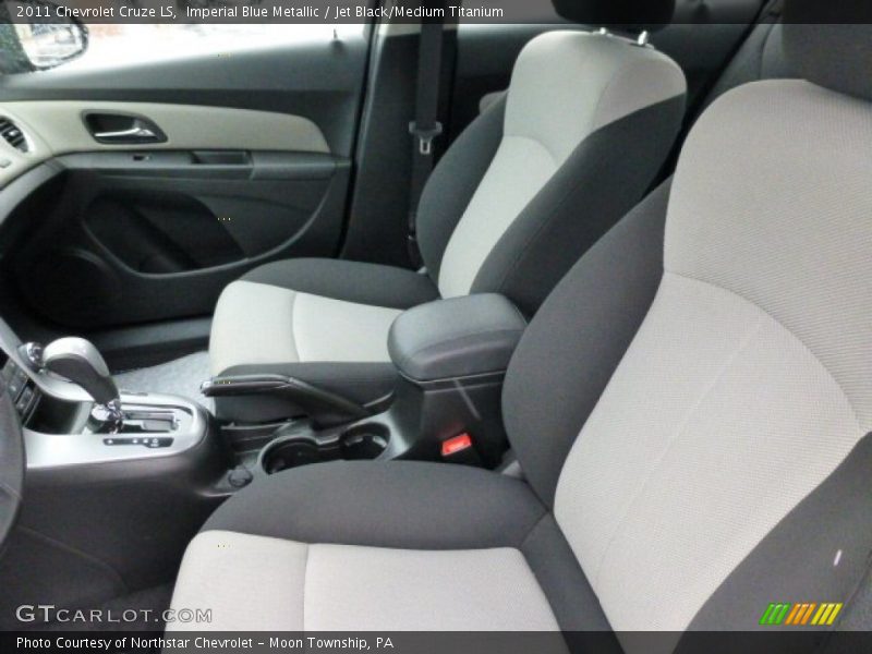 Imperial Blue Metallic / Jet Black/Medium Titanium 2011 Chevrolet Cruze LS