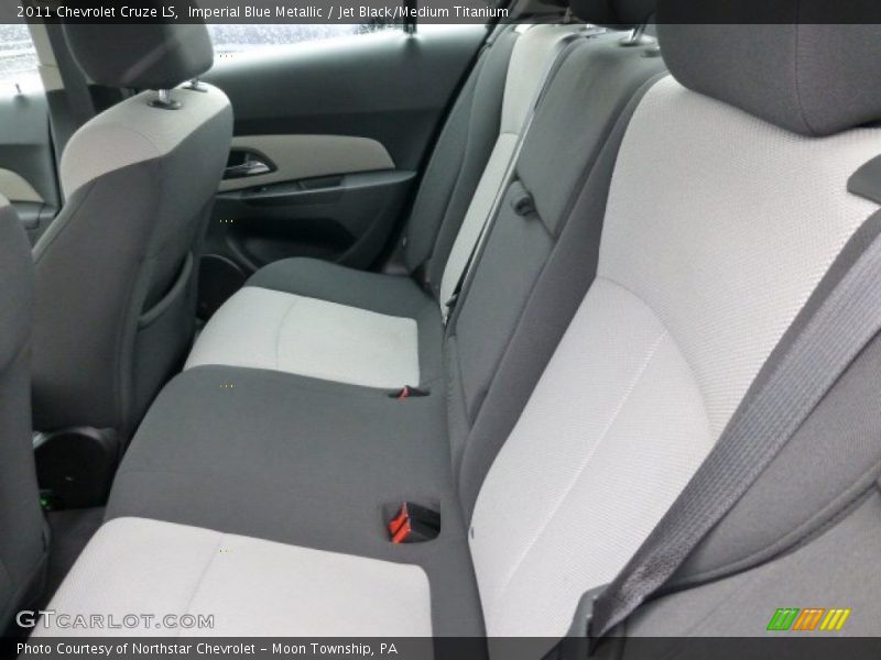 Imperial Blue Metallic / Jet Black/Medium Titanium 2011 Chevrolet Cruze LS