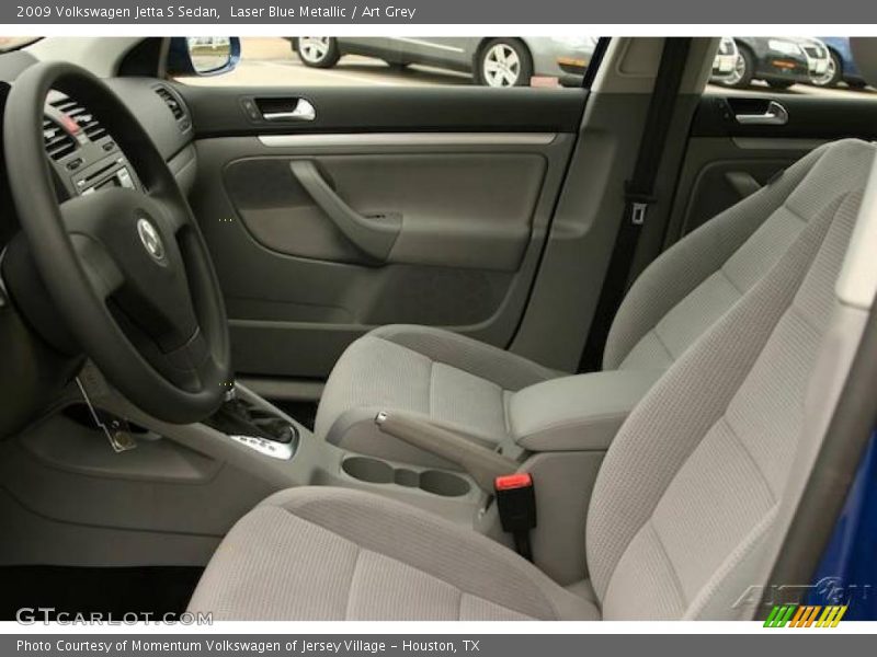 Laser Blue Metallic / Art Grey 2009 Volkswagen Jetta S Sedan
