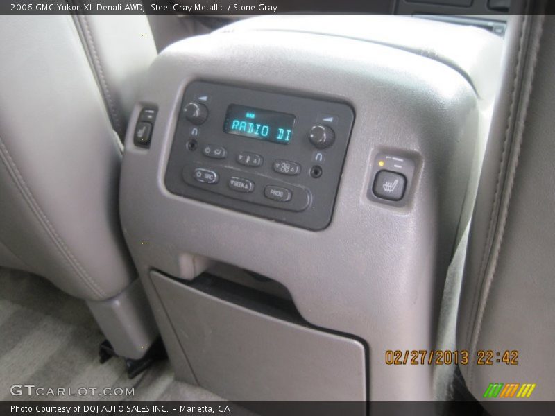 Steel Gray Metallic / Stone Gray 2006 GMC Yukon XL Denali AWD