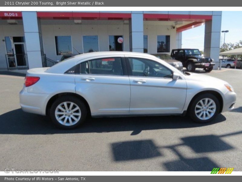 Bright Silver Metallic / Black 2011 Chrysler 200 Touring
