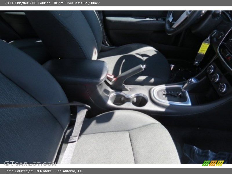 Bright Silver Metallic / Black 2011 Chrysler 200 Touring