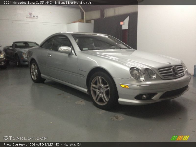 Front 3/4 View of 2004 CL 55 AMG