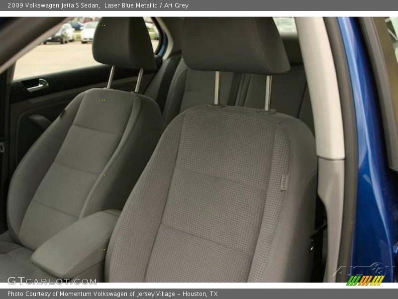 Laser Blue Metallic / Art Grey 2009 Volkswagen Jetta S Sedan