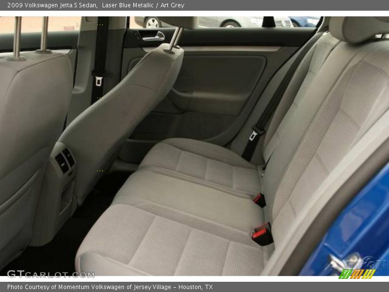 Laser Blue Metallic / Art Grey 2009 Volkswagen Jetta S Sedan