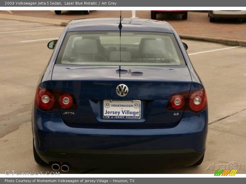 Laser Blue Metallic / Art Grey 2009 Volkswagen Jetta S Sedan
