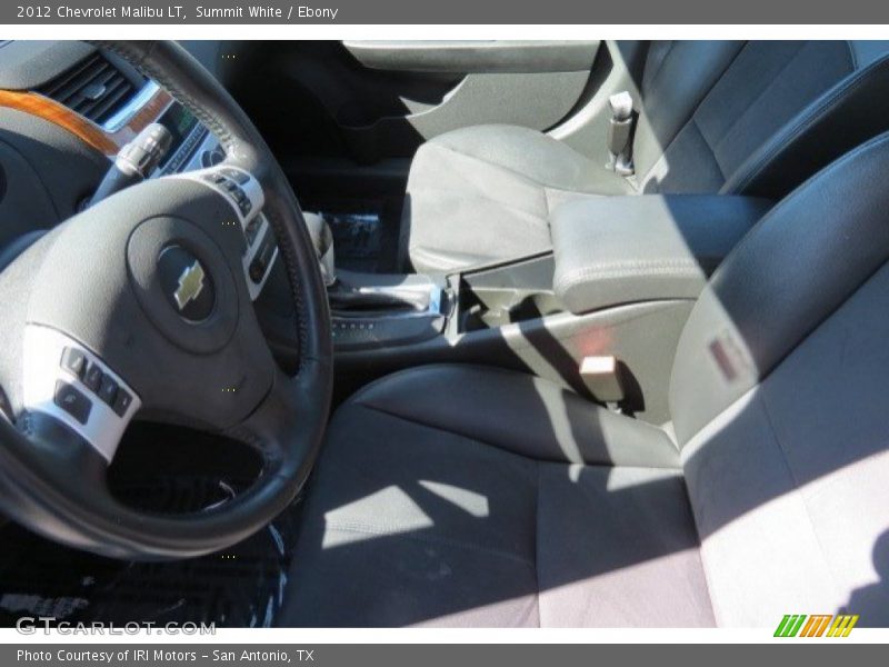 Summit White / Ebony 2012 Chevrolet Malibu LT