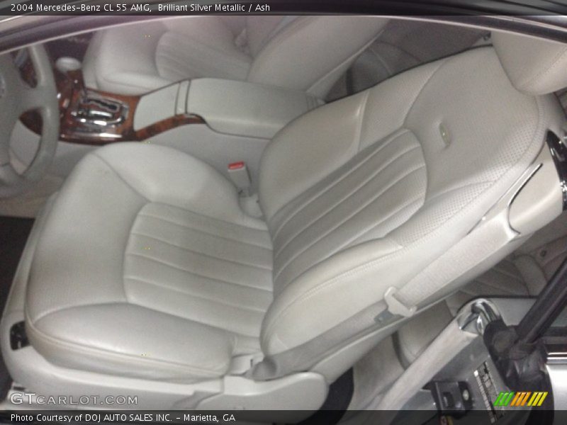 Front Seat of 2004 CL 55 AMG
