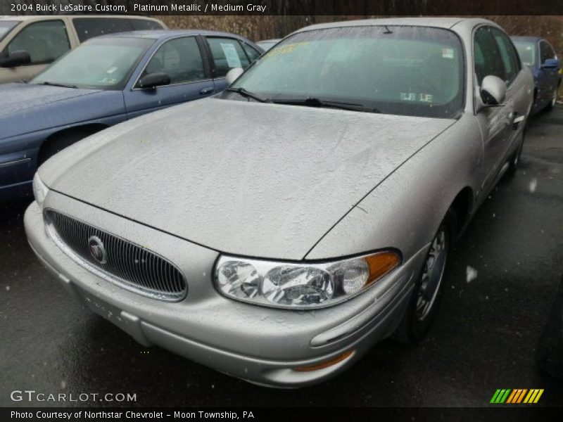 Platinum Metallic / Medium Gray 2004 Buick LeSabre Custom