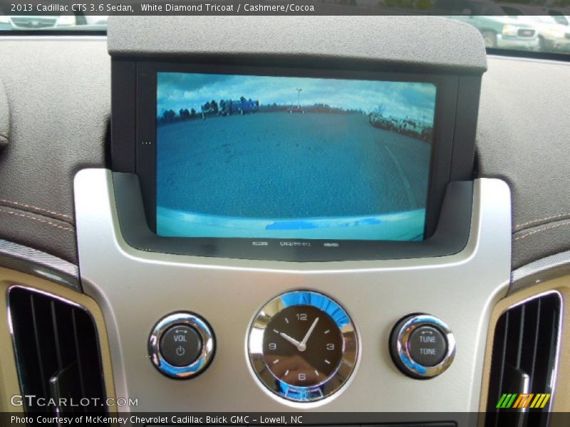 White Diamond Tricoat / Cashmere/Cocoa 2013 Cadillac CTS 3.6 Sedan