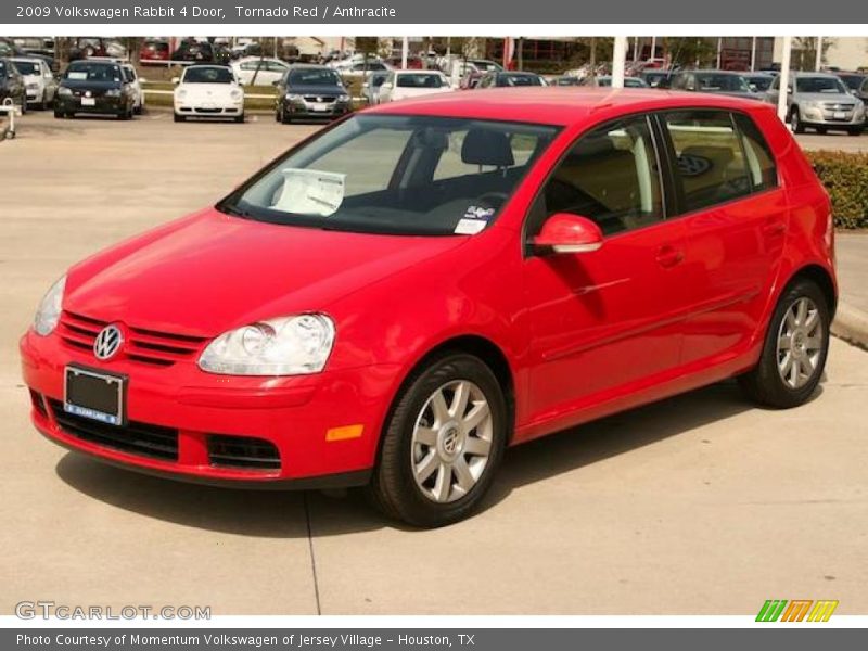 Tornado Red / Anthracite 2009 Volkswagen Rabbit 4 Door