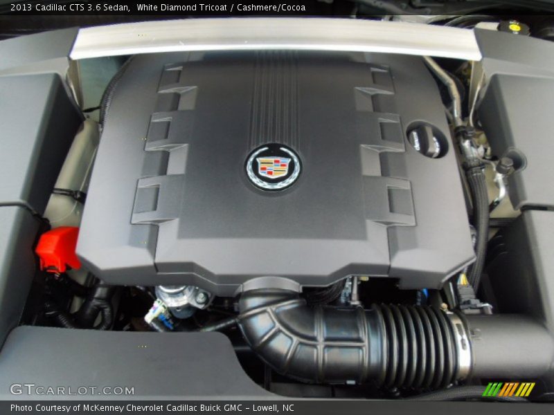 White Diamond Tricoat / Cashmere/Cocoa 2013 Cadillac CTS 3.6 Sedan