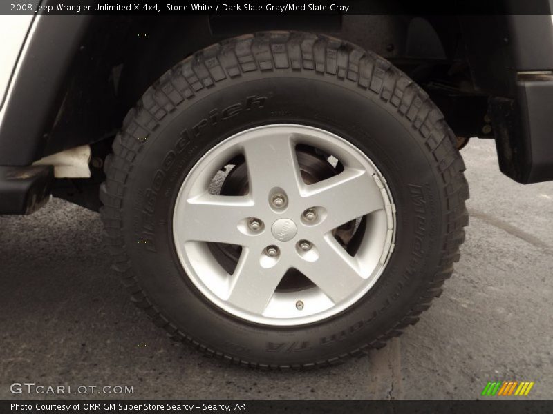  2008 Wrangler Unlimited X 4x4 Wheel