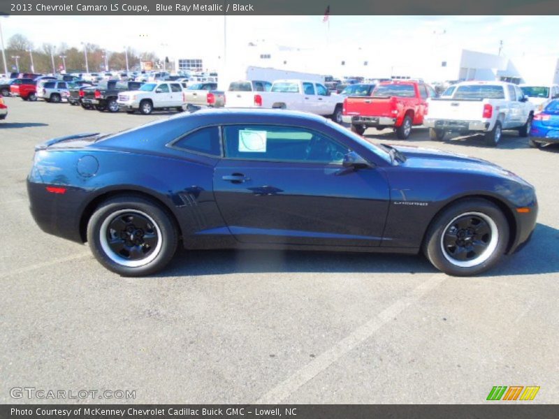 Blue Ray Metallic / Black 2013 Chevrolet Camaro LS Coupe