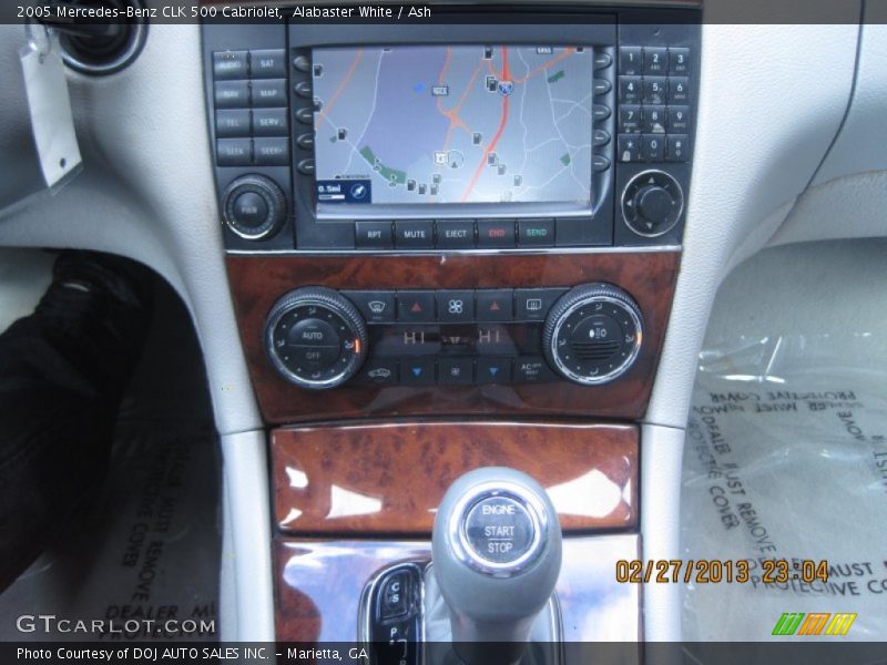 Alabaster White / Ash 2005 Mercedes-Benz CLK 500 Cabriolet