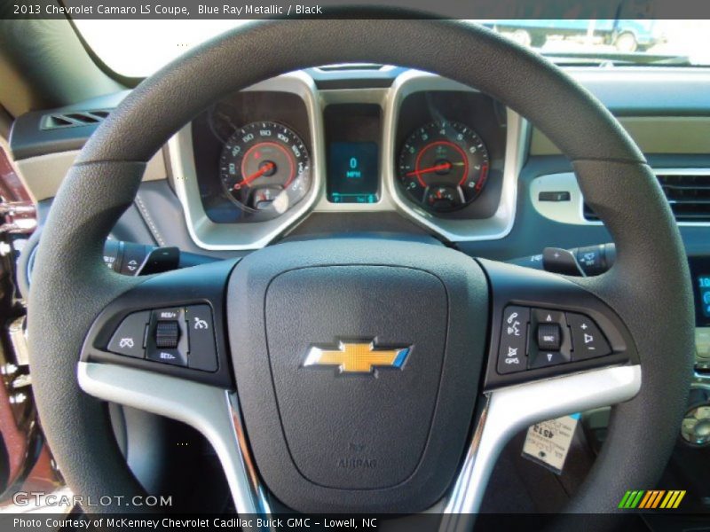 Blue Ray Metallic / Black 2013 Chevrolet Camaro LS Coupe