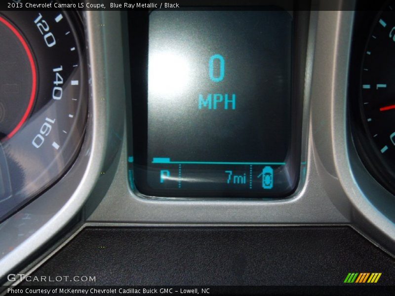 Blue Ray Metallic / Black 2013 Chevrolet Camaro LS Coupe