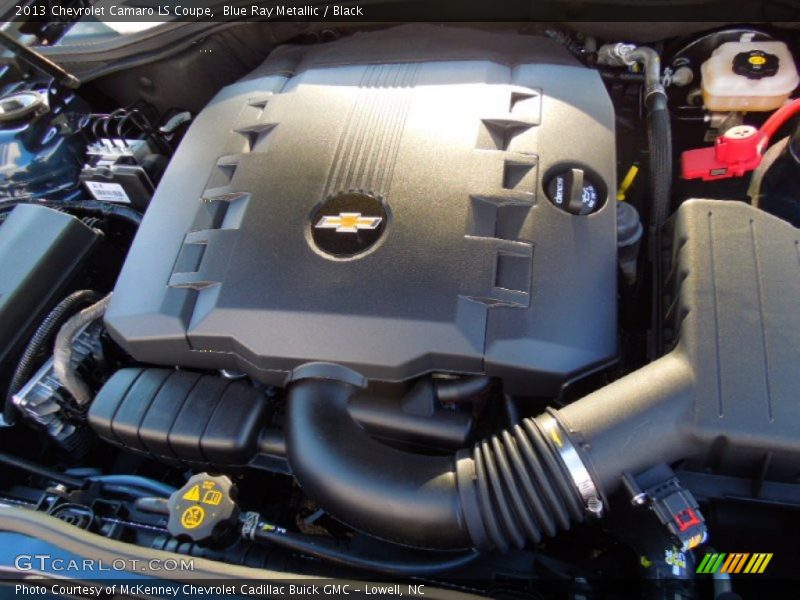Blue Ray Metallic / Black 2013 Chevrolet Camaro LS Coupe