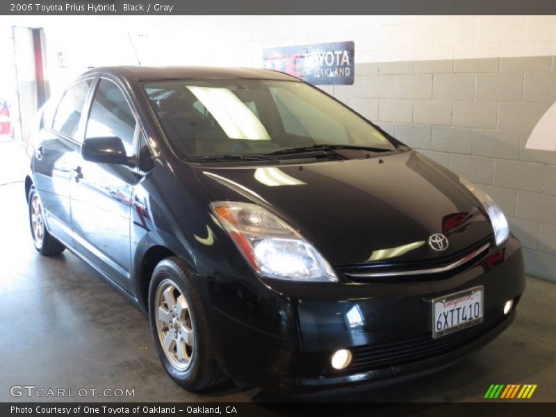 Black / Gray 2006 Toyota Prius Hybrid