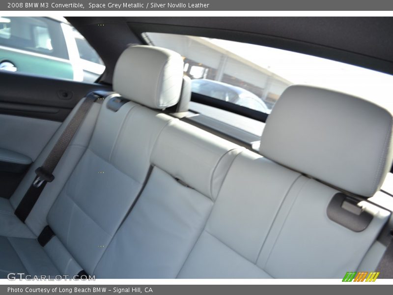Space Grey Metallic / Silver Novillo Leather 2008 BMW M3 Convertible